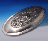 Carlo Foglia Italian .800 Silver Fish Serving Platter 2pc with Sea Life (#7300)