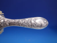 Gorham Sterling Silver Vanity Set 2 Piece Poppies Morning Glories #C962 (#6951)