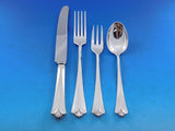 Town Hall by David Andersen 830 Silver Flatware Set Dinner Service 75 Pieces