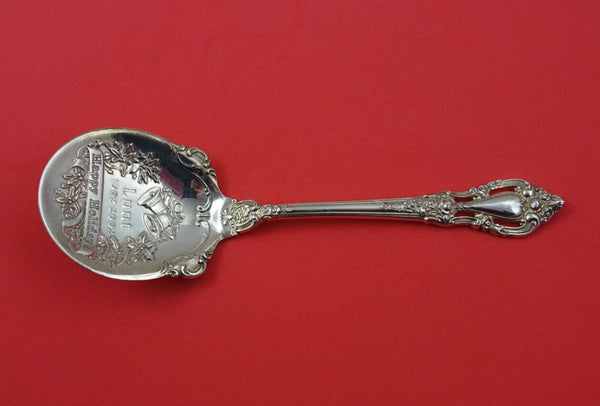 Eloquence by Lunt Sterling Silver Anniversary Spoon 1902-2002 6 1/4"