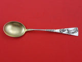 Applied Silver by Shiebler Sterling Silver Ice Cream Spoon GW w/ Applied Crab 6"