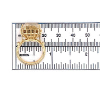 18k Yellow Gold Ring with Large 9.53ct Genuine Natural Smoky Quartz (#J6464)