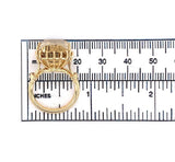 18k Yellow Gold Ring with Large 9.53ct Genuine Natural Smoky Quartz (#J6464)