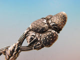 Strawberry Vine by Tiffany and Co Sterling Silver Berry Spoon Conch Shell 9 1/2"