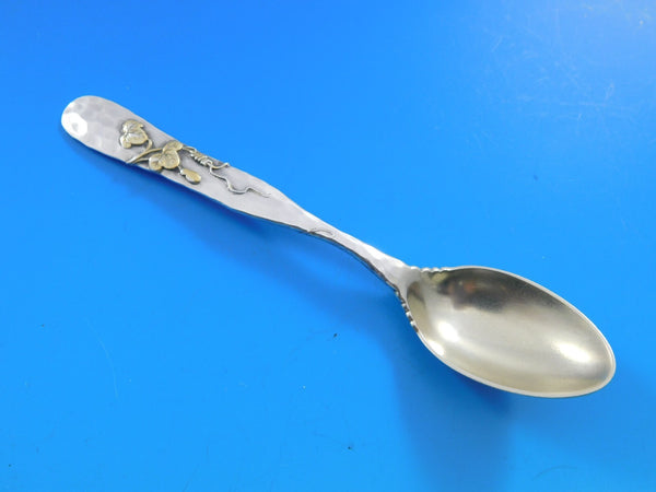 Lap Over Edge Mixed Metals by Tiffany Sterling Silver Coffee Spoon Seed Pod GW