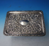 SG Jacobs English Estate Sterling Silver Tray Rectangular Fancy #385278 (#5531)