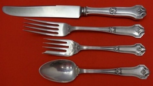 Corinthian by Wallace Sterling Silver Regular Size Place Setting(s) 4-Piece