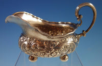 Repousse Sterling Silver Gravy Boat #502 (#1878) Likely Dominick & Haff