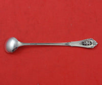 Rose Point by Wallace Sterling Silver Mustard Ladle Original 4 1/4" Rare