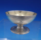 Reeded Edge By Tiffany Sterling Silver Salt Dip Dish Cellar #17668 1197 (#4594)