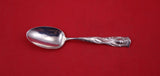 Flora by Shiebler Sterling Silver Teaspoon #9 w/pond lily (variation #2)  5 3/4"