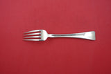 Lap Over Edge Hand Engraved By Tiffany Sterling Dinner Fork w/ stork  8"
