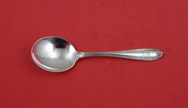 Margaret Old by International Sterling Bouillon Soup Spoon 5" Vintage Flatware
