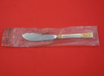 Golden Columbine by Lunt Sterling Silver Master Butter Hollow Handle New 6 7/8"