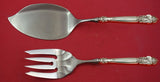 Georgian by Towle Sterling Silver Salmon Serving Set Fish Custom Made