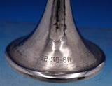 Buccellati Italian Sterling Silver Champagne Flute Hammered 7" x 1 1/2" (#7644)
