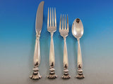 Romance of the Sea by Wallace Sterling Silver Flatware Set Service 79 Pieces