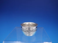 Saint Cloud by Gorham Sterling Silver 3 Piece Salt Pepper & Spoon Set (#4107)