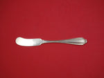Stratford by Whiting Sterling Silver Flat Handle Butter Spreader 6" Vintage
