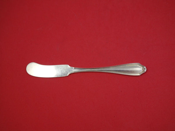 Stratford by Whiting Sterling Silver Flat Handle Butter Spreader 6" Vintage