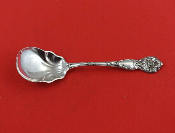 Wild Rose by Watson Sterling Sugar Spoon 5 5/8"