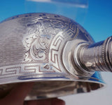 Philippe Berthier French Sterling Silver Sauce Boat Engine Turned (#4329)