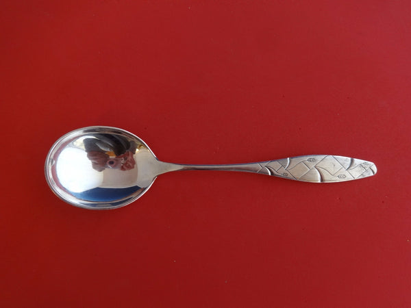 Diamant aka Diamond by A. Dragsted Sterling Silver Cream Soup Spoon 7"