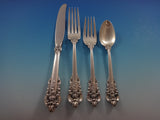 Grande Baroque by Wallace Sterling Silver Flatware For 18 Set 116 Pieces