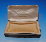 Silverplate Jewelry Box with Applied Animals Insects Partial Gilt 3 1/8" (#8987)
