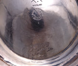 Erik Magnussen German Sterling Silver Compote #6 1 1/2" x 13" 18 ozt.  (#8688)