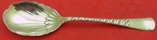Colonial by Gorham Sterling Silver Preserve Spoon with Shell 7 1/4"