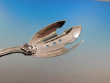 Esteval by Buccellati Italy Sterling Silver Ice Tong Pierced Double Bowl 8 1/4"