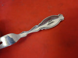 Zodiac By Gorham Sterling Silver Strawberry Fork Scorpio October 3 3/4" Birthday