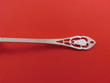 Pierced Handle by Manchester Sterling Silver Cold Meat Fork 7 3/4" Serving