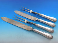Acanthus by Mappin & Webb Silverplated Flatware Set Service Dinner 328 pieces