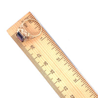 10k Yellow Gold Art Deco 5.48 Carat Genuine Natural Garnet Filigree Ring #J5158