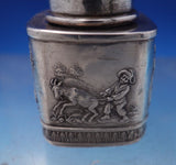 Neresheimer and Sohne German .925 Silver Snuff Box with Figural Scenes (#7209)