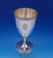 Etruscan by Gorham Sterling Silver Water Goblet #9838 3" x 6" Tall (#3133)