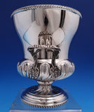 Italian .800 Silver Ice Bucket with Tongs 6 3/4" x 6 1/2" 23 ozt. (#4295)