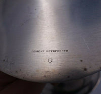 Reed and Barton Arts and Crafts Sterling Silver Compote Hammered #1000 (#4346)