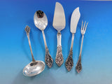 Florentine Lace by Reed & Barton Sterling Silver Essential Serving Set Small 5pc