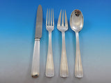 Bayonne by Alexandre Vaguer French 950 Silver Flatware Set Service Paris 122 pcs