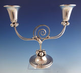Blossom by Boardman Sterling Silver Candelabra Pair #1203 (#1001)