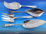 Wave Edge by Tiffany Sterling Silver Flatware Set Service 259 pcs Fitted Chest
