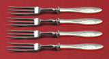 Awakening by Towle Sterling Silver Fruit Fork Set 4-piece HH WS Custom Made 6"