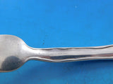 Lap Over Edge Acid Etched by Tiffany Sterling Regular Fork Flowers 7 1/4" #3