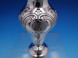 Floral by Shreve Sterling Silver Salt Dip and Pepper Shaker Set 2pc (#7768)