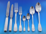Lucrezia by Clementi Italy 800 Silver Flatware Set for 8 Service 67 pcs Dinner