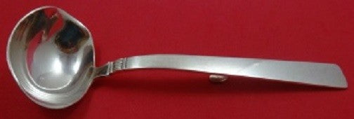 Prince Harald By Marthinsen Sterling Silver Gravy Ladle w/ Rest 7 1/4"