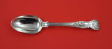 Kings by George Adams English Sterling Silver Dessert Spoon London 1856  7 1/8"